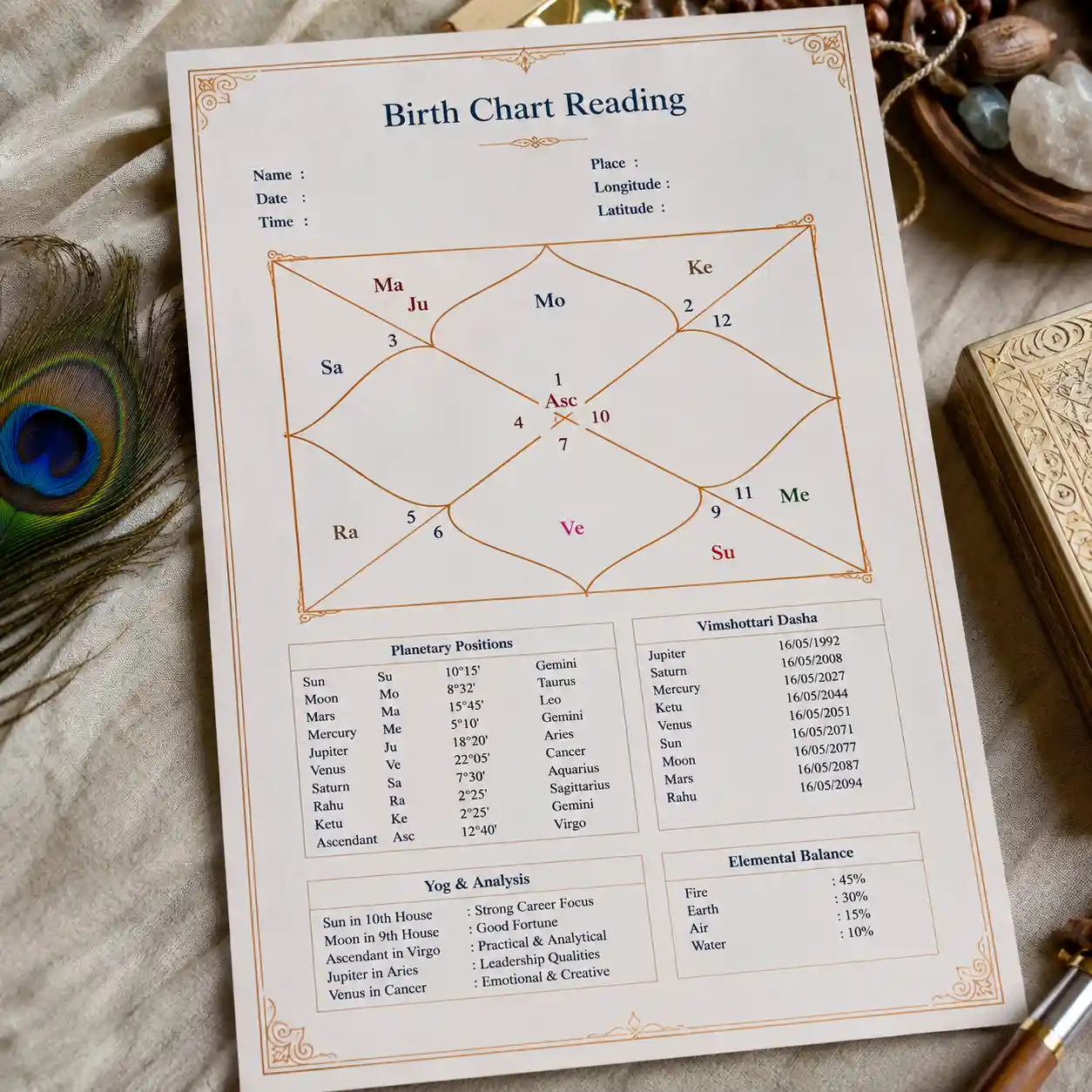 Birth Chart Reading Course