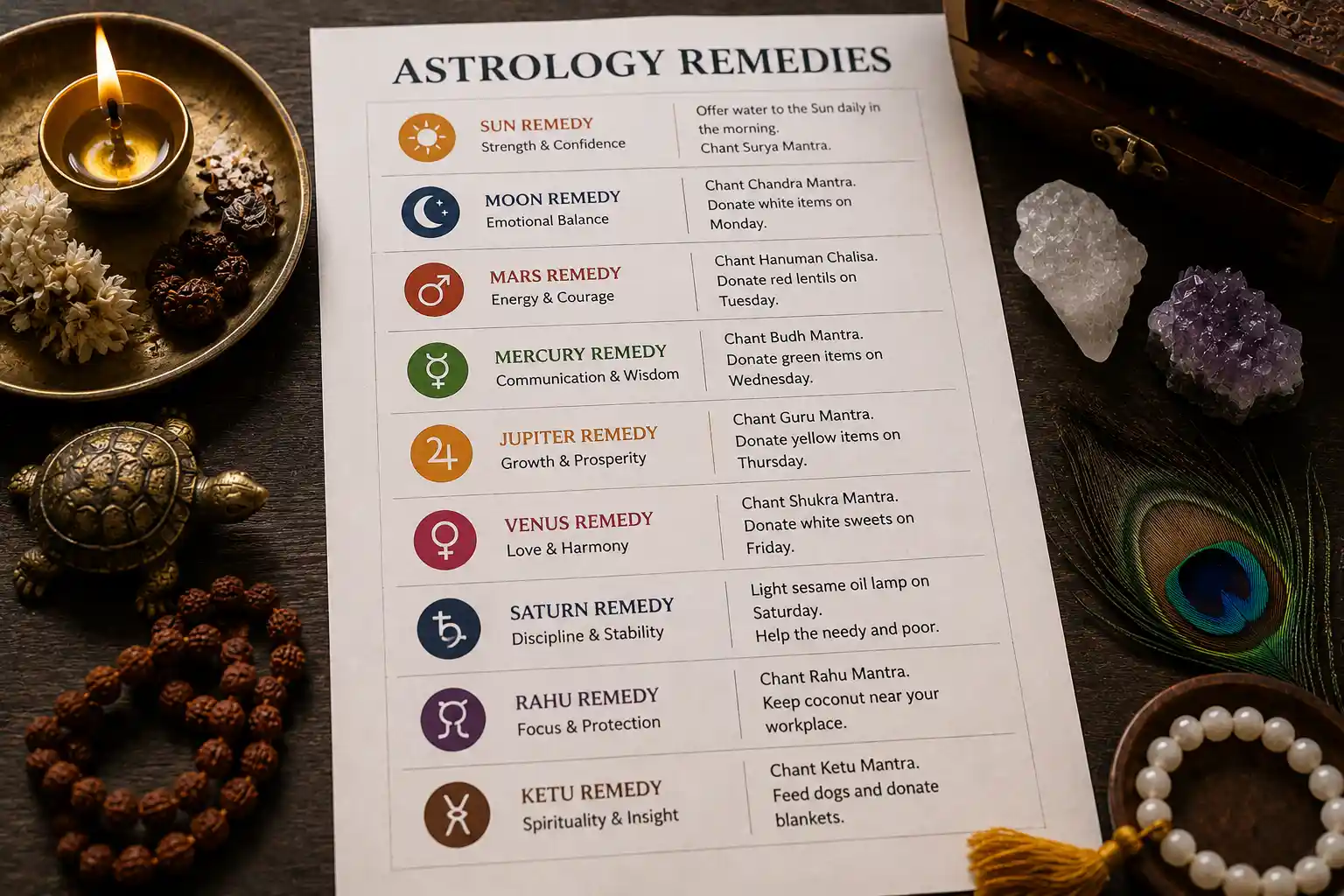 Astrology Remedies Course