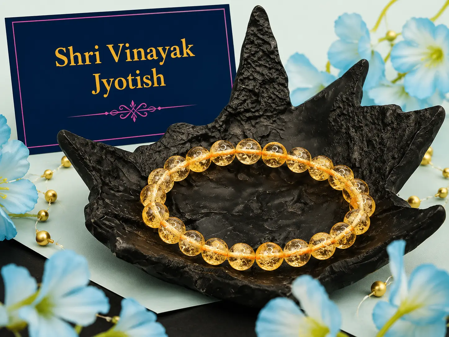 Yellow Citrine Bracelet
